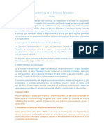 Características de Las Personas Resilientes