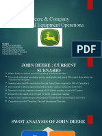 Deere & Company Industrial Equipment Operations: Group 6