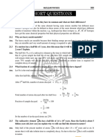 Short Questions: (CHAPTER 21) Nuclear Physics