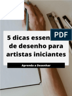 5 Dicas Essenciais de Desenho para Artistas Iniciantes PDF