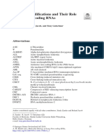 Chemical Modifications and Their Role in Long Non-Coding Rnas