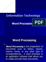 Word Processing