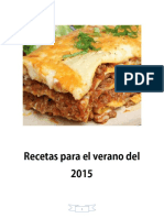 Recetas Varias 2015