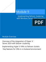 Implementing Failover Clustering With Windows Server 2016 Hyper-V