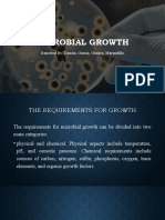 Microbial Growth: Reported By: Dausin, Garcia, Grajera, Merandilla