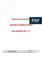 241 - Chaines Cinématiques Engins de TP