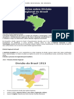 Exercícios Sobre Divisão Regional Do Brasil