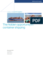 The Hidden Opportunity in Container Shipping: Travel, Transport & Logistics