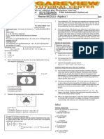 Review Module 1 Algebra 1 Combined Part 1 and Part 2