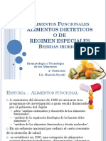 Alimentos Funcionales, Dieteticos y Regimen Especial