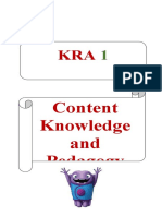 Content Knowledge and Pedagogy