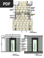 Detailed Plan: Scale 1: 50 @A3 (Foyer Ground Block C)