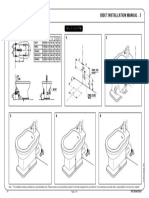 Bidet Installation Manual - 3: Bidet A C D E B