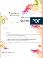 Transducers:: Manasy Jayasurya Asst. Professor Dept. of Computer Science & Applications ST - Mary's College, Thrissur