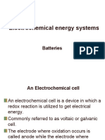 Electrochemistry (Unit V)