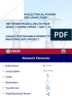 W-1-Day-1-D - Network Modelling in PSSE