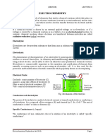 Electrochemistry: Oxidation-Reduction (Redox) Reactions