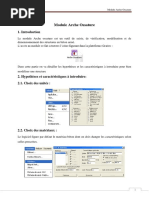 Module Arche Ossature PDF