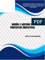 Diseño y Gestión de Proyectos Educativos