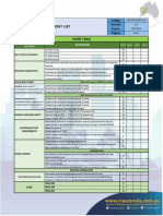 Score Table: Point List