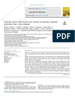 Varicella Vaccine Effectiveness Over 10 Years in Australia - 2019 - Journal of