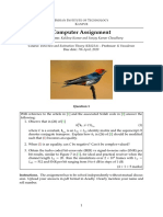 Computer Assignment: Ndian Nstitute of Echnology Anpur