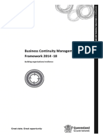 Business Continuity Management Framework