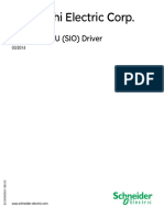 Mitsubishi Electric Corp.: Melsec-Q CPU (SIO) Driver