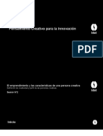 Sesión N°2 Tema #2 Pensamiento Creativo para La Innovación