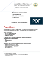 Proposiciones y Tablas de Verdad