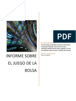 Informe Sobre El Juego de La Bolsa PDF