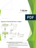 T-Beam: Reinforced Concrete Design