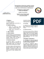 Informe de La Teoria de Errores