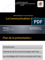 La Communication de Crise 1