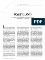 WASTELAND A Journey Through The American Cloaca by Frederick Kaufman