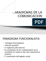 Paradigmas de La Comunicacion