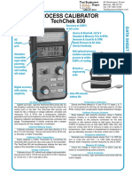 Process Calibrator Techchek 830: Altek