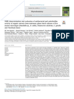 NMR Characterization and Evaluation of Antibacterial