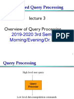 QueryProcessing Lect 3