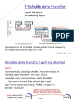 Principles of Reliable Data Transfer