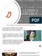 Cuerpo y Escuela