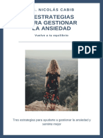 3 Estrategias para Gestionar La Ansiedad. Ps - Nicolas Cabib PDF