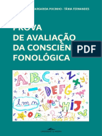 Prova de Avaliação Da Consciência Fonológica PDF