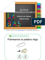 Conciencia Silabica Adicion Silaba Inicial PDF