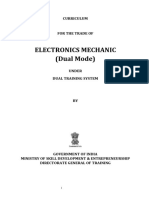 Electronics Mechanic (Dual Mode) : Curriculum