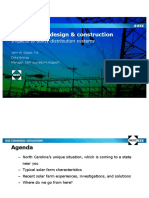 Solar Farms: Design & Construction: Impacts To Utility Distribution Systems