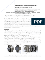 Consideration About Elastic Couplings Modeled in CATIA, BUTNARIU Silviu