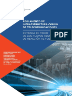 Facel Circular Reglamento de Infraestructura Común de Telecomunicaciones