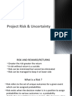 Project Risk and Uncertainty