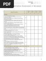 Troke Rehabilitation Assessment of Movement (Stream)